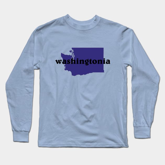 washingtonia Long Sleeve T-Shirt by amigaboy